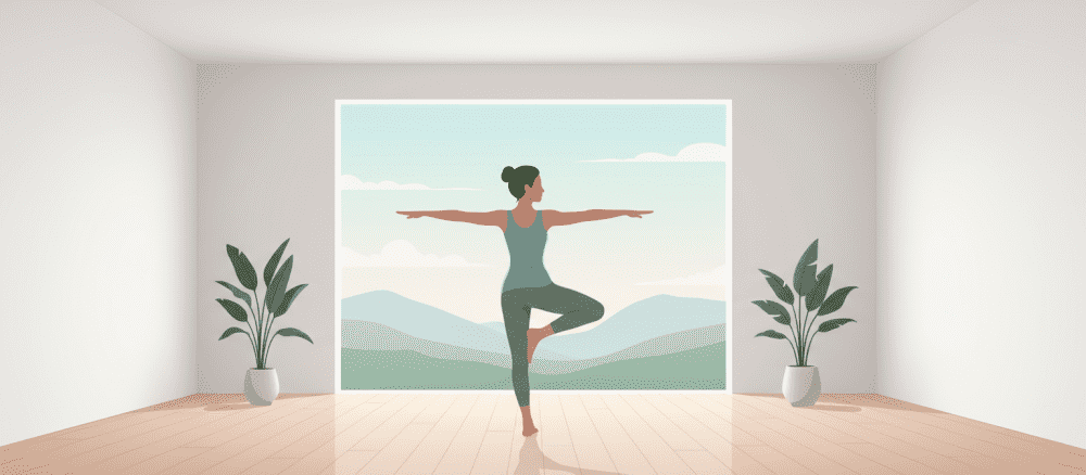 La lezione di yoga