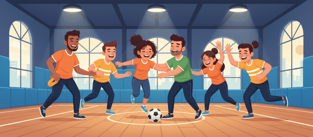 Keseruan Bermain Futsal bersama Teman
