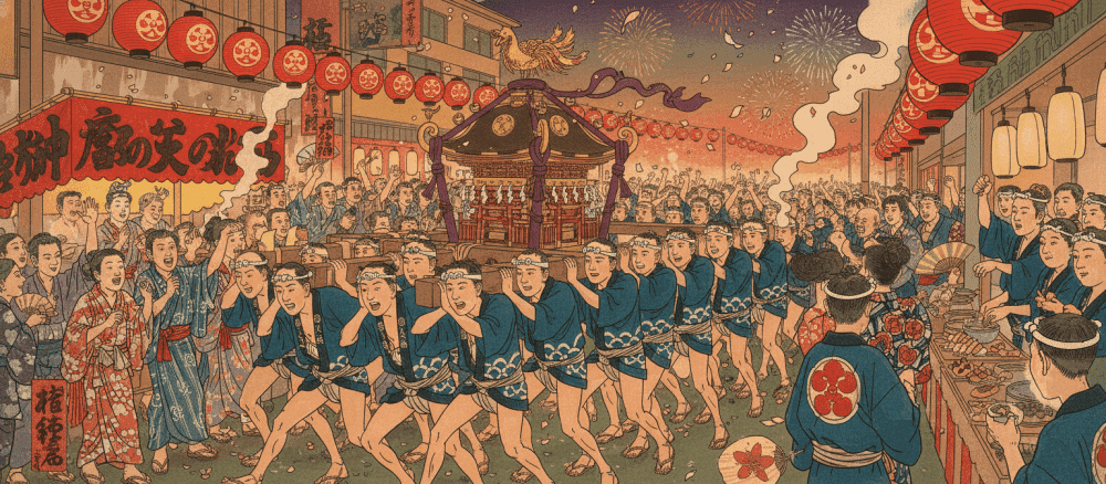 日本[にほん] の お祭[まつ]り の 歴史[れきし]