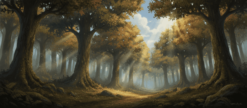 Hutan yang Sangat Hijau