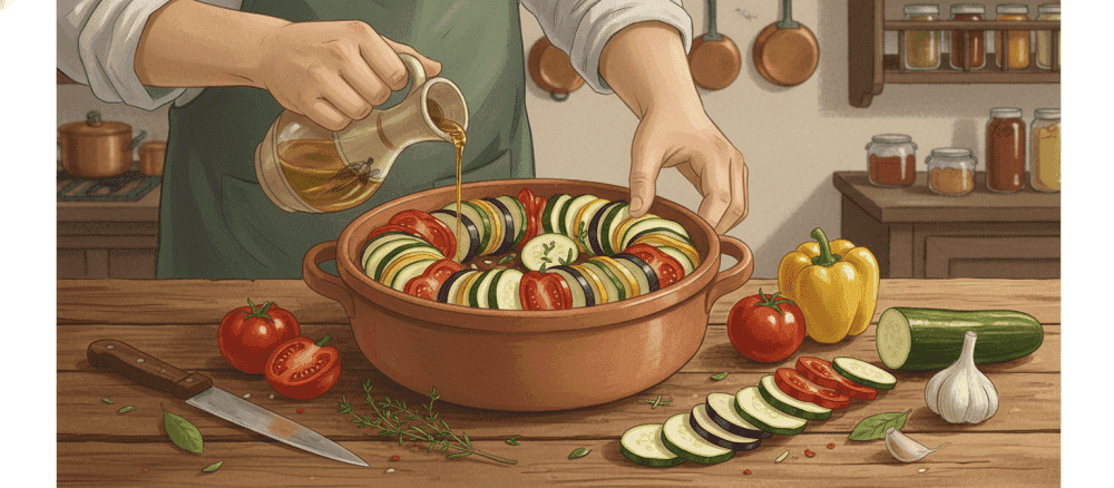 Une recette de cuisine traditionnelle