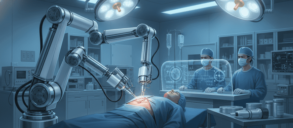 O uso de robôs na medicina moderna