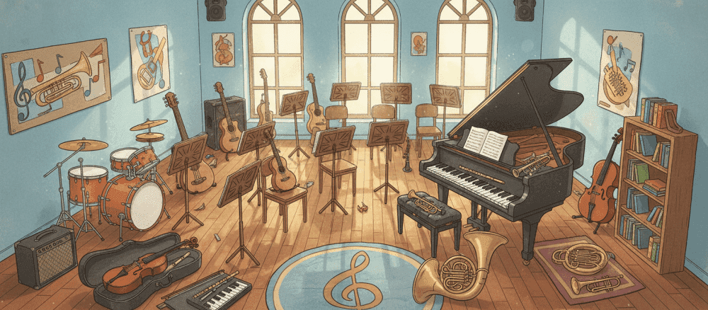La importancia de las escuelas de música