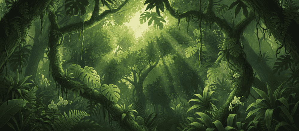Keindahan Hutan Hujan Tropis