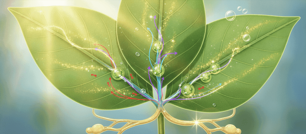 植物[しょくぶつ] が 太陽[たいよう] の 光[ひかり] を 吸[す]う 仕組み[しくみ]