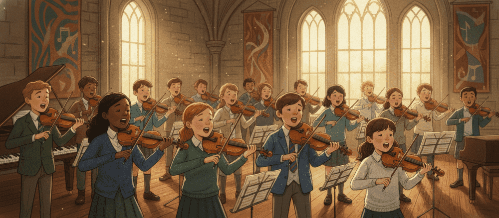 Un giorno in una scuola di musica