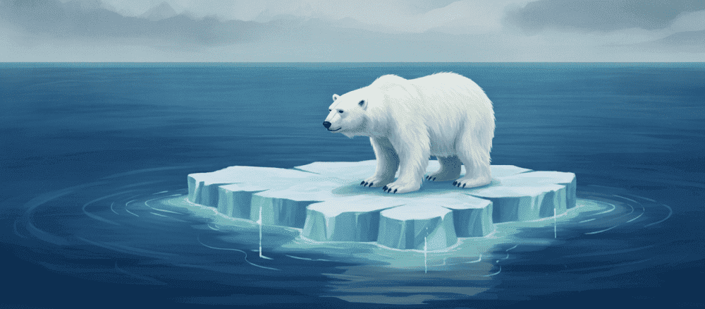 Wpływ zmiany klimatu na niedźwiedzie polarne