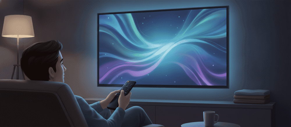新[あたら]しい テレビ の 設定[せってい]