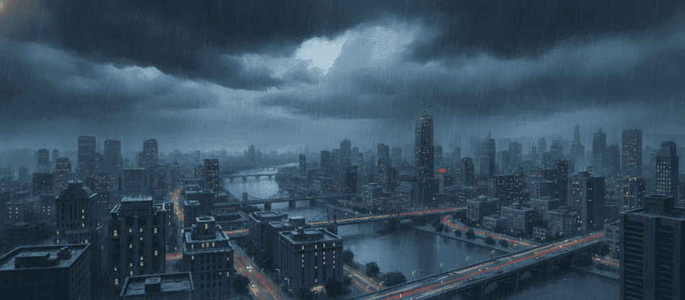 雨(yǔ)[雨] 从(cóng)[從] 云(yún)[雲] 里(lǐ)[裡] 来(lái)[來] 。( 。)[ 。]