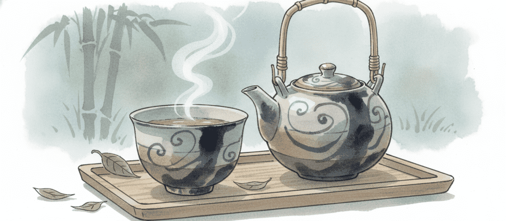 日本[にほん] の 緑茶[りょくちゃ] の 飲[の]み 方[かた]