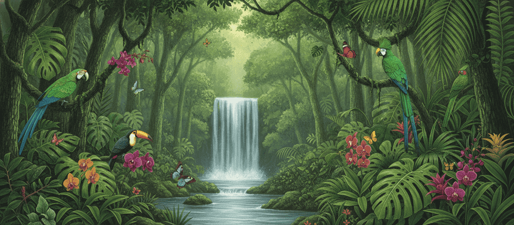 ¿Qué animales viven en la selva?