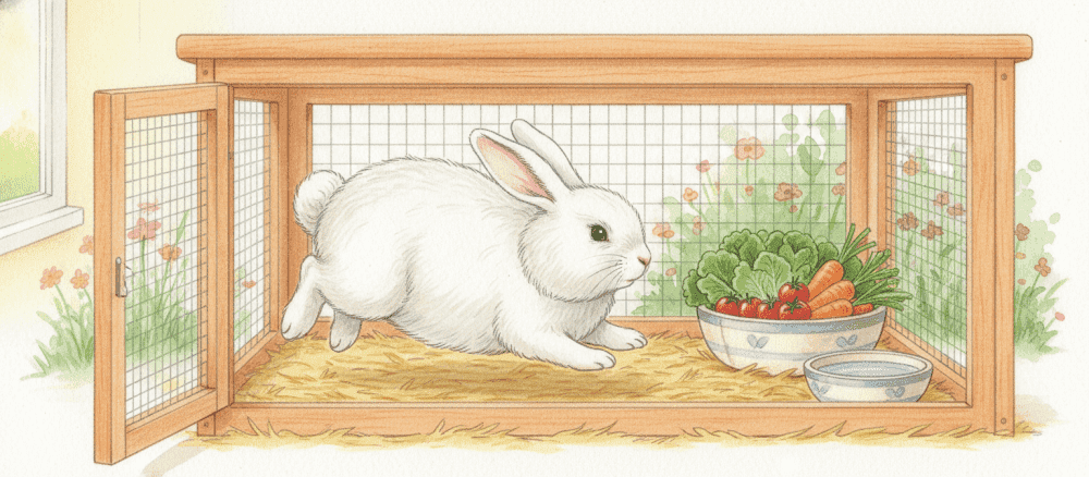 ウサギ[うさぎ] を 飼[か]う とき の 注意点[ちゅういてん]