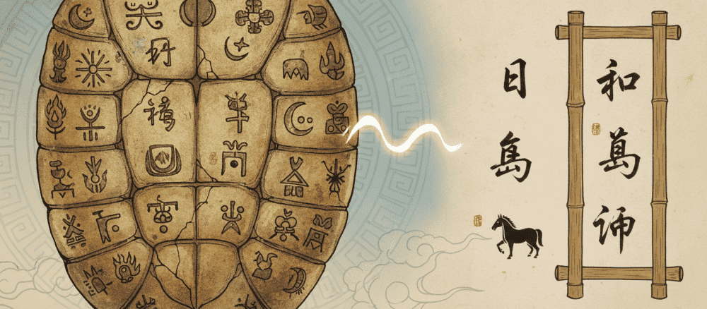 古(gǔ)[古] 老(lǎo)[老] 的(de)[的] 汉字(hànzì)[漢字]