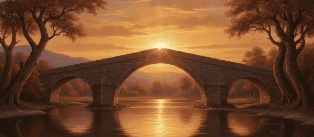 A beleza das pontes antigas