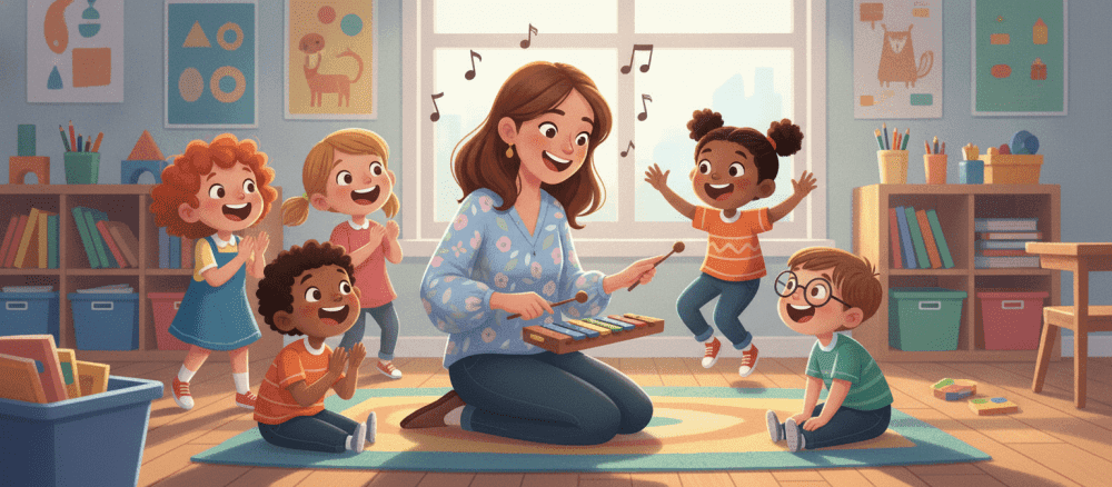 A importância da música na educação das crianças