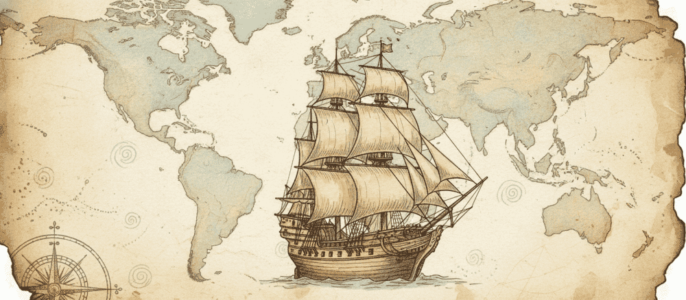 Les grandes découvertes maritimes du passé