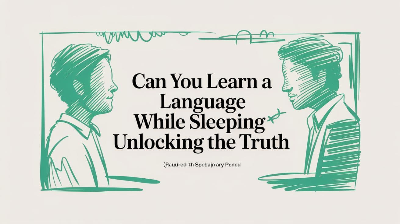Can You Learn a Language While Sleeping? The Science Explained