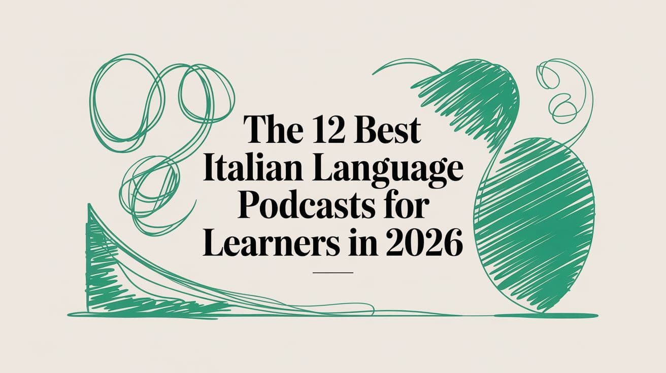 The 12 Best Italian Language Podcasts for Learners in 2026