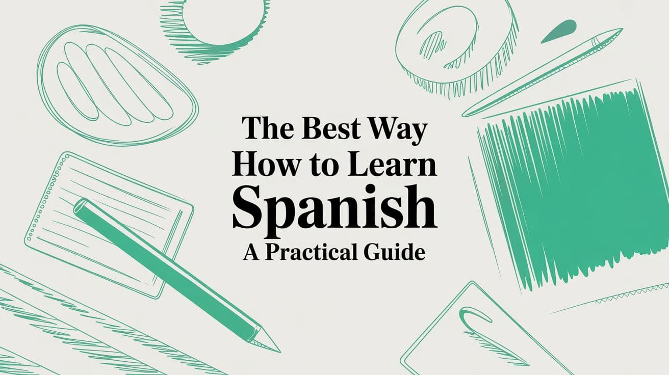 The Best Way How to Learn Spanish A Practical Guide