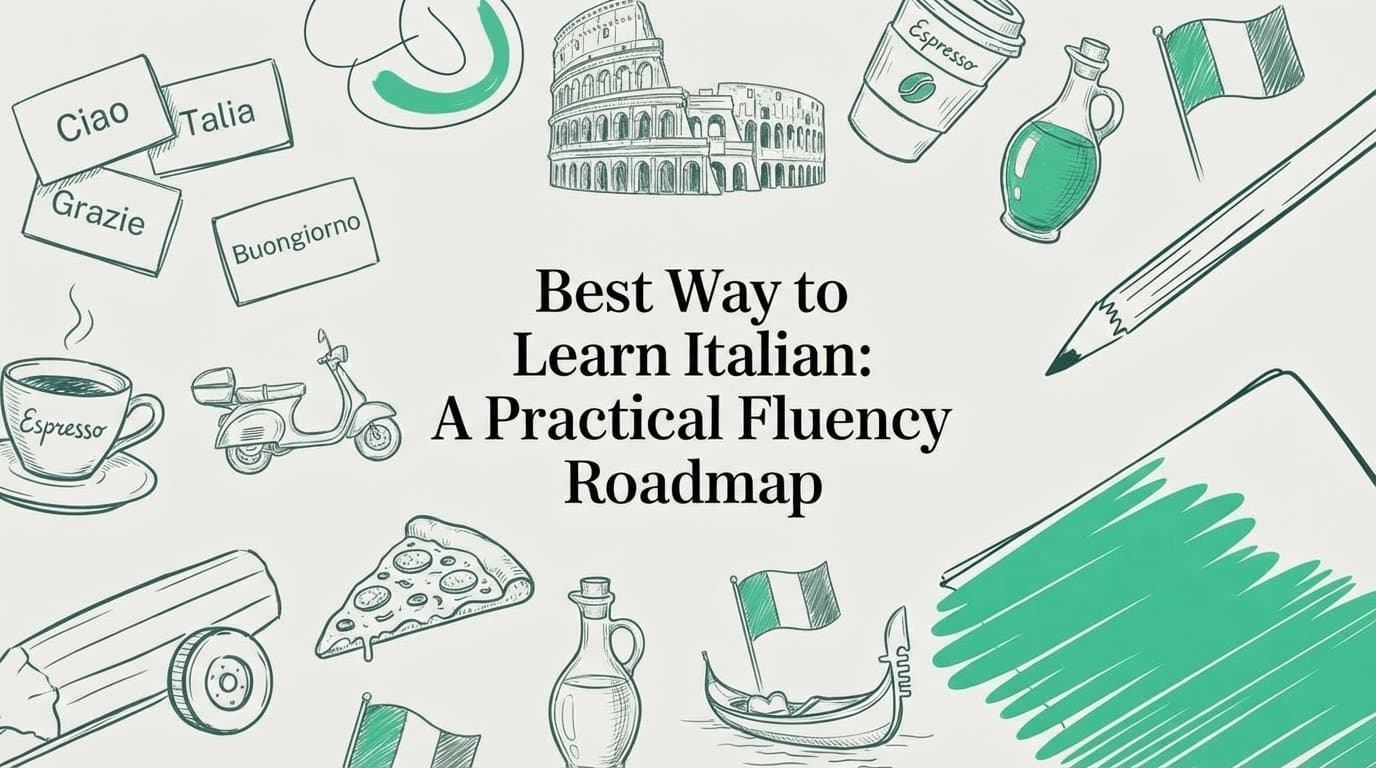 Best Way to Learn Italian: A Practical Fluency Roadmap