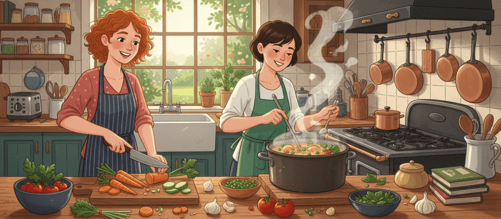 Готовим суп вместе!