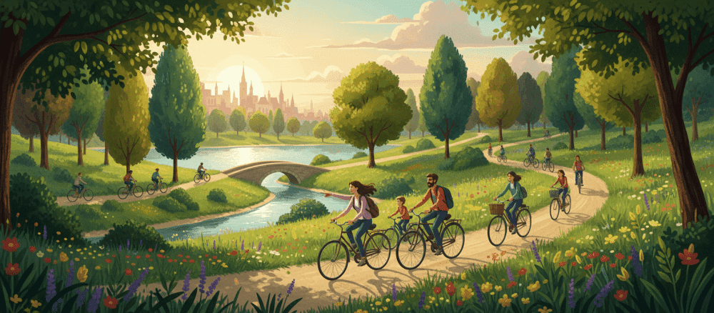 Sport in der Freizeit macht Spaß