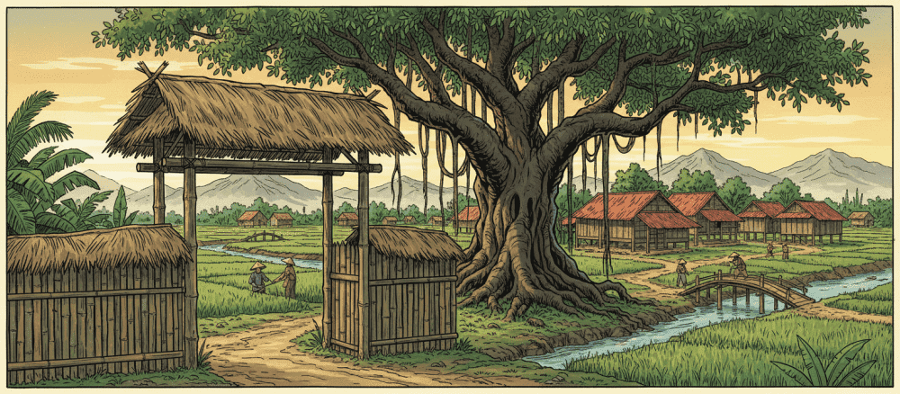 Nhung hoai niem ve lang que thuo ay