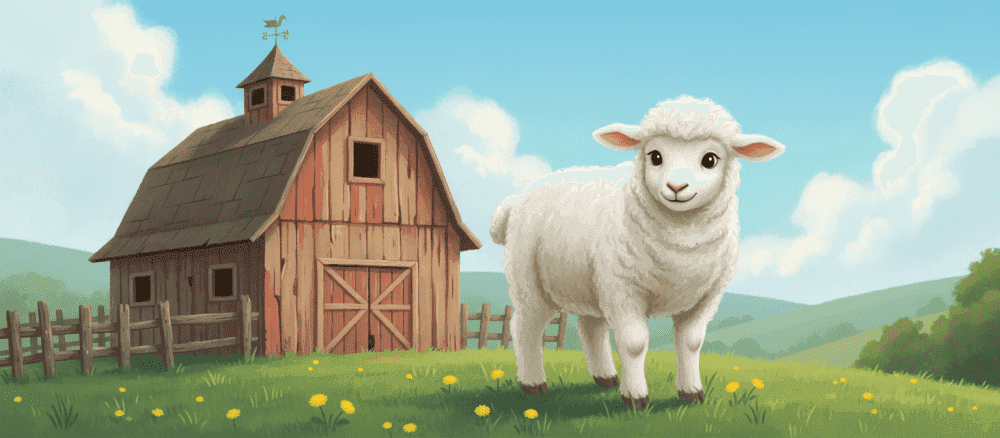 Çiftlikteki Küçük Kuzu