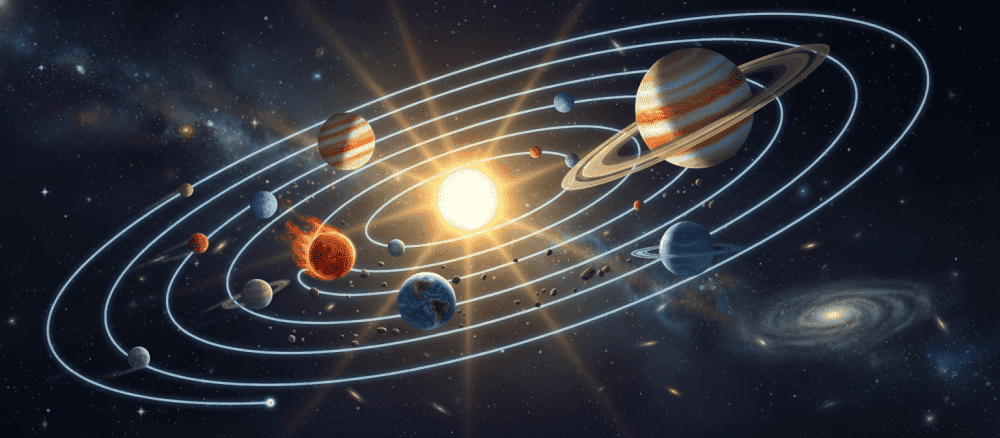 Les planĂštes du systĂšme solaire