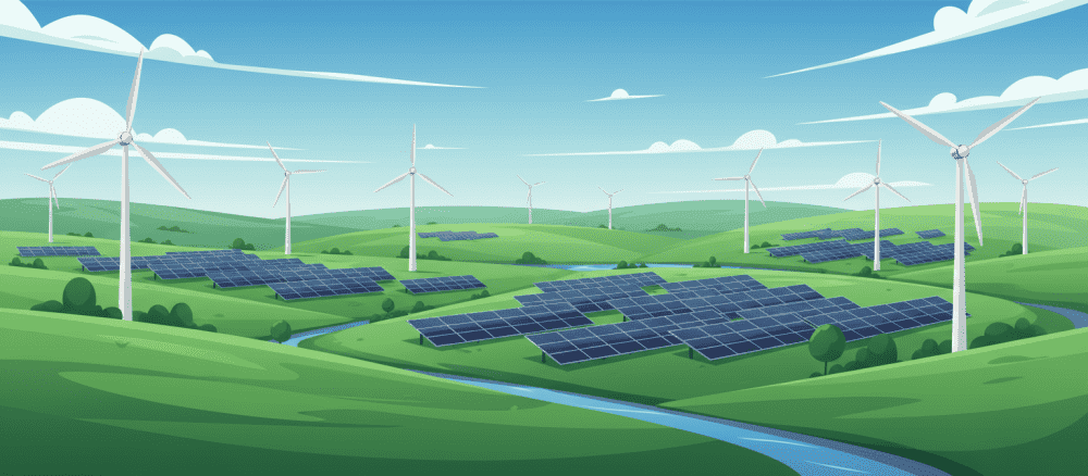 De kracht van groene energie