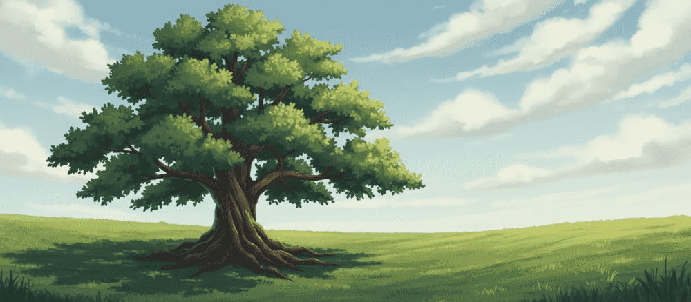 El árbol muy alto