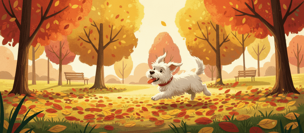 A Aventura do Pequeno Cão no Parque