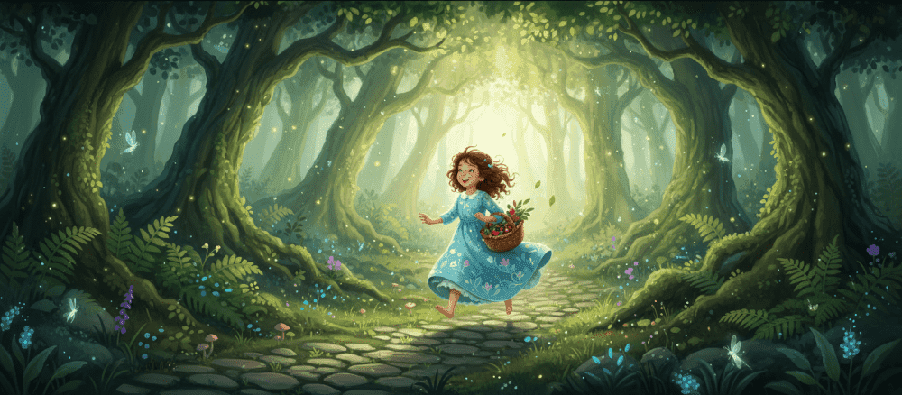 Das kleine Mädchen und der Wald