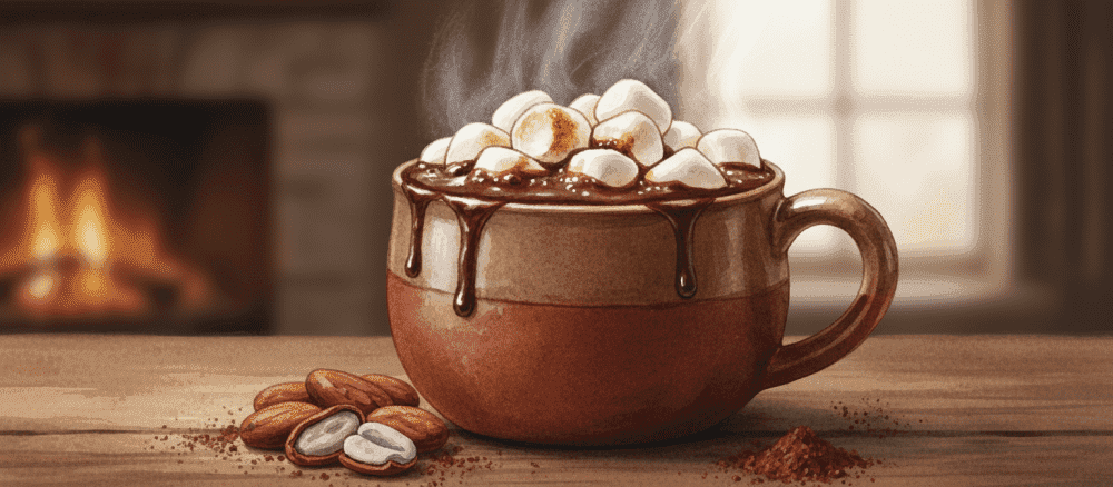 La historia del chocolate caliente