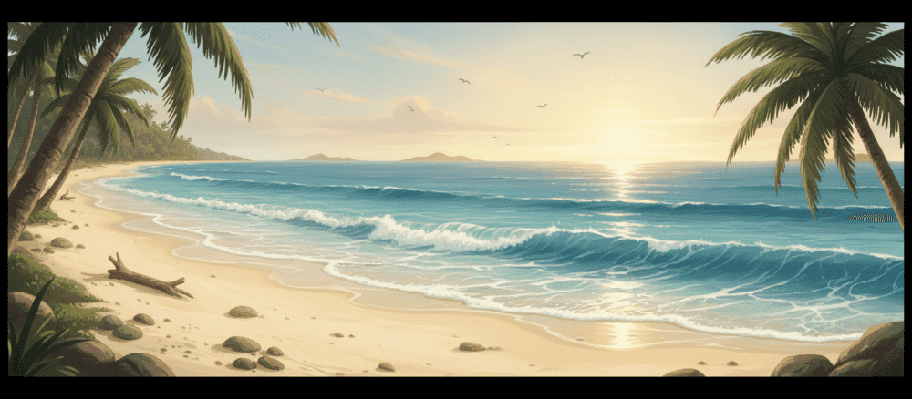 Il mare calmo