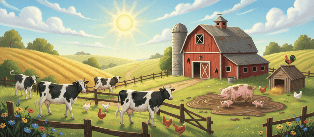 Histórias de uma fazenda feliz