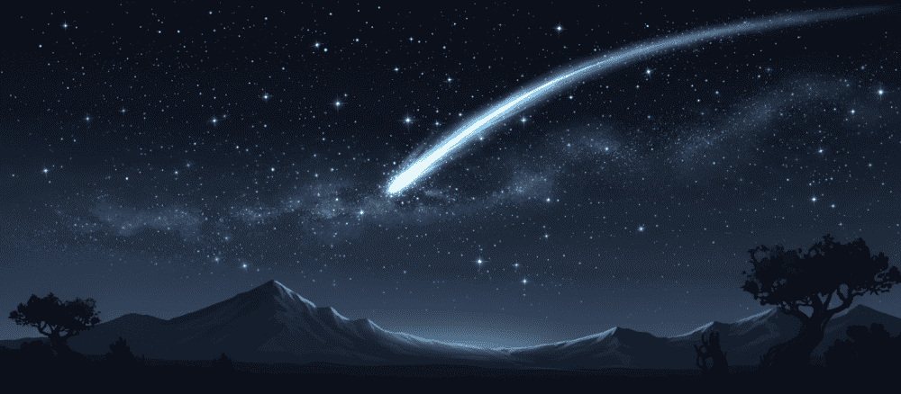 Les étoiles filantes