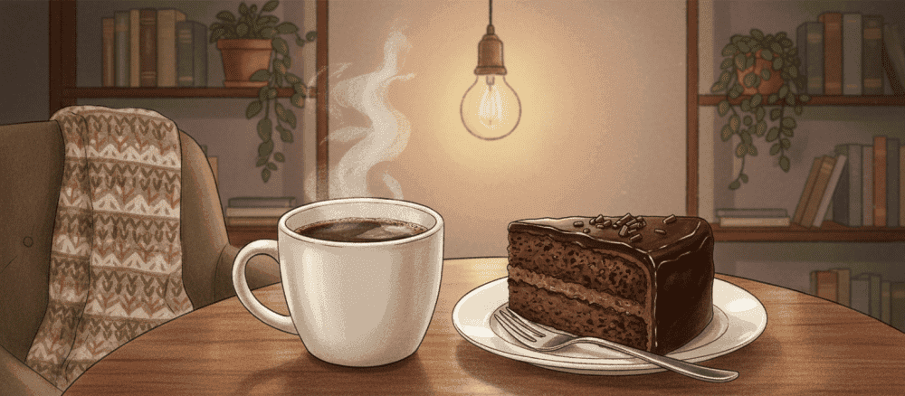 Kaffee und Kuchen am Nachmittag