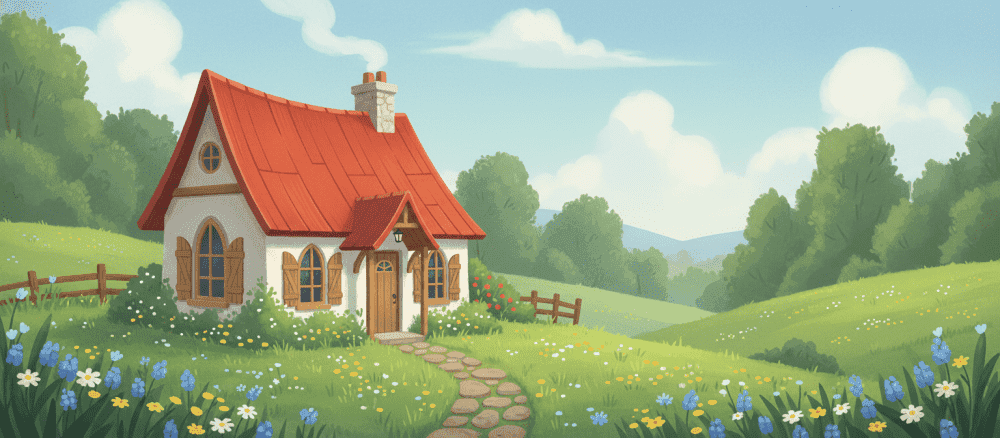Une maison de campagne