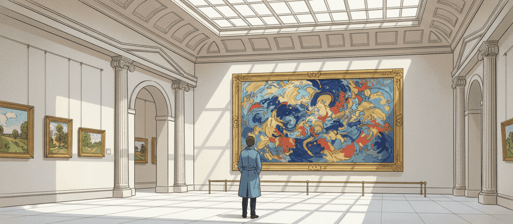Como visitar um museu de arte