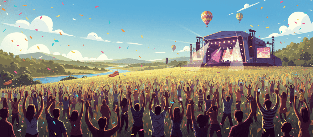 Festivalstemning i Danmark