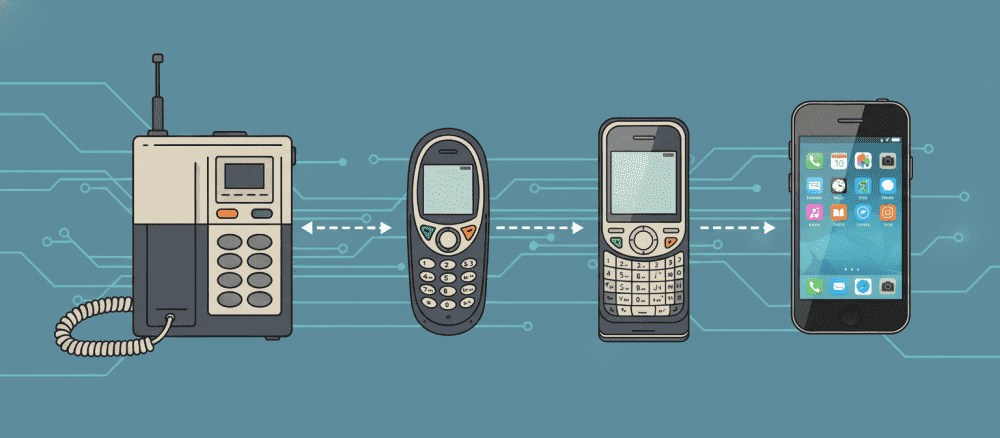 L'evoluzione del telefono cellulare