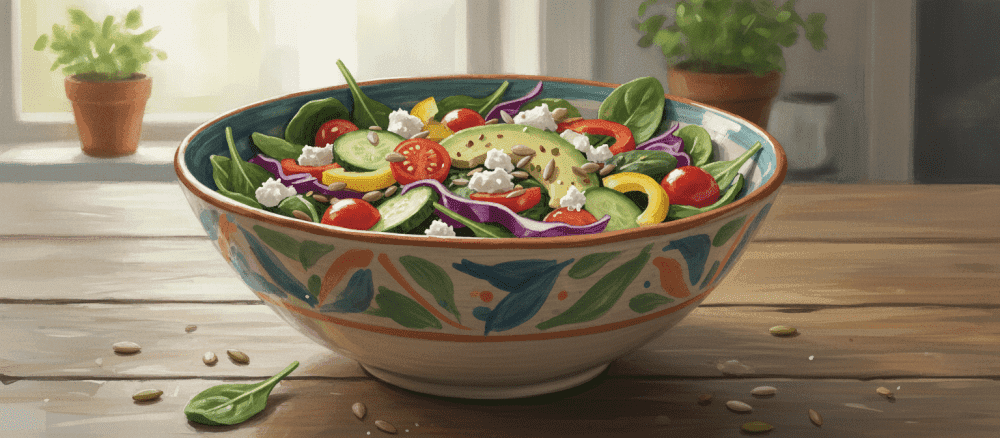 Een gezonde lunch maken