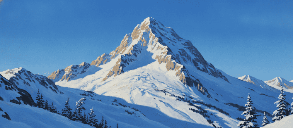 La montagne en hiver