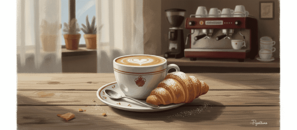 La colazione italiana al bar