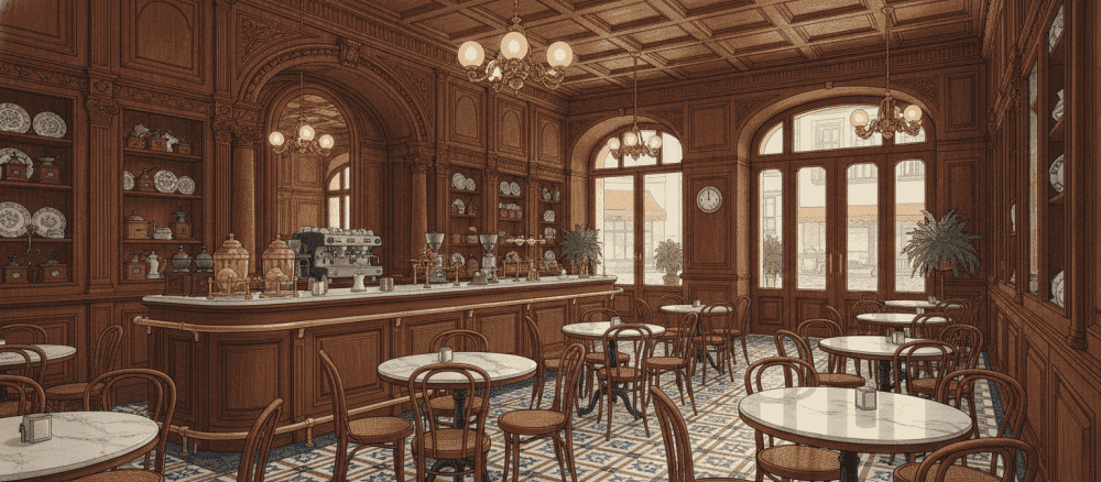O papel dos cafés históricos na cultura de Lisboa