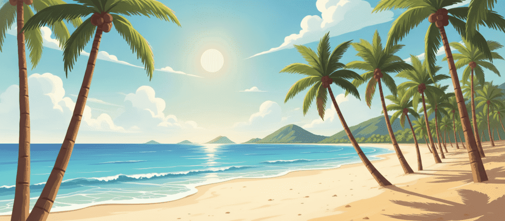 A beleza das praias brasileiras