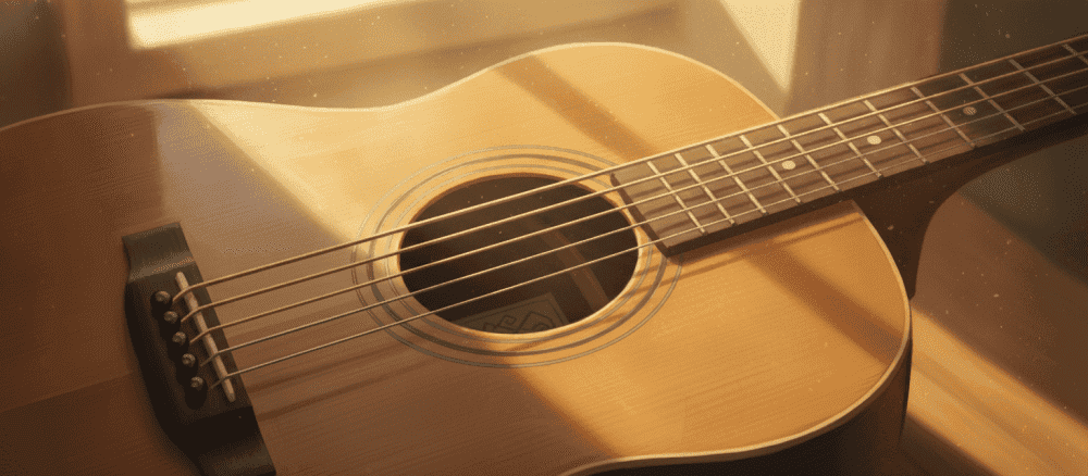 Der Klang einer Gitarre