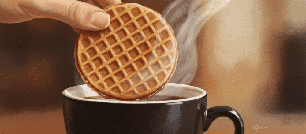 Hoe maak ik Nederlandse stroopwafels?