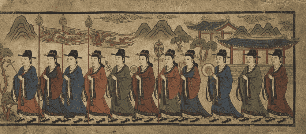 고구려 벽화에 그려진 옛날 사람들